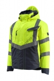 MASCOT® reflexná bunda HASTINGS hi-vis yellow/dark navy