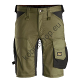Snickers kraťasy 6143 AllroundWork Stretch khaki 