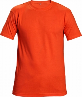 Tričko bavlnené s krátkym rukávom TEESTA oranžová