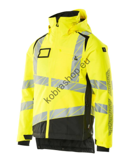 MASCOT® zateplená reflexná bunda hi-vis yellow/black