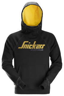 Mikina s kapucňou SNICKERS Čierna
