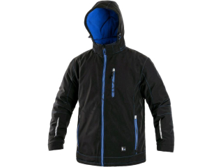  CXS Kingston zimná bunda čierna/modrá