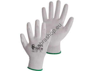 Brita white Povrstvené rukavice 