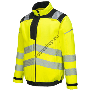 T500 - PW3 Hi-Vis Pracovná bunda Žltá-čierna