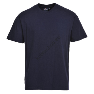 B195 - Tričko s krátkym rukávom Turin Premium Tmavo modrá